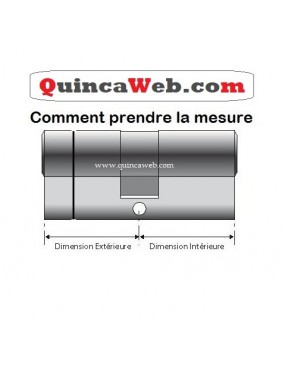 mesures Cylindre Mul-T-Lock