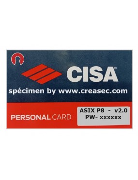 carte pour clé Asix