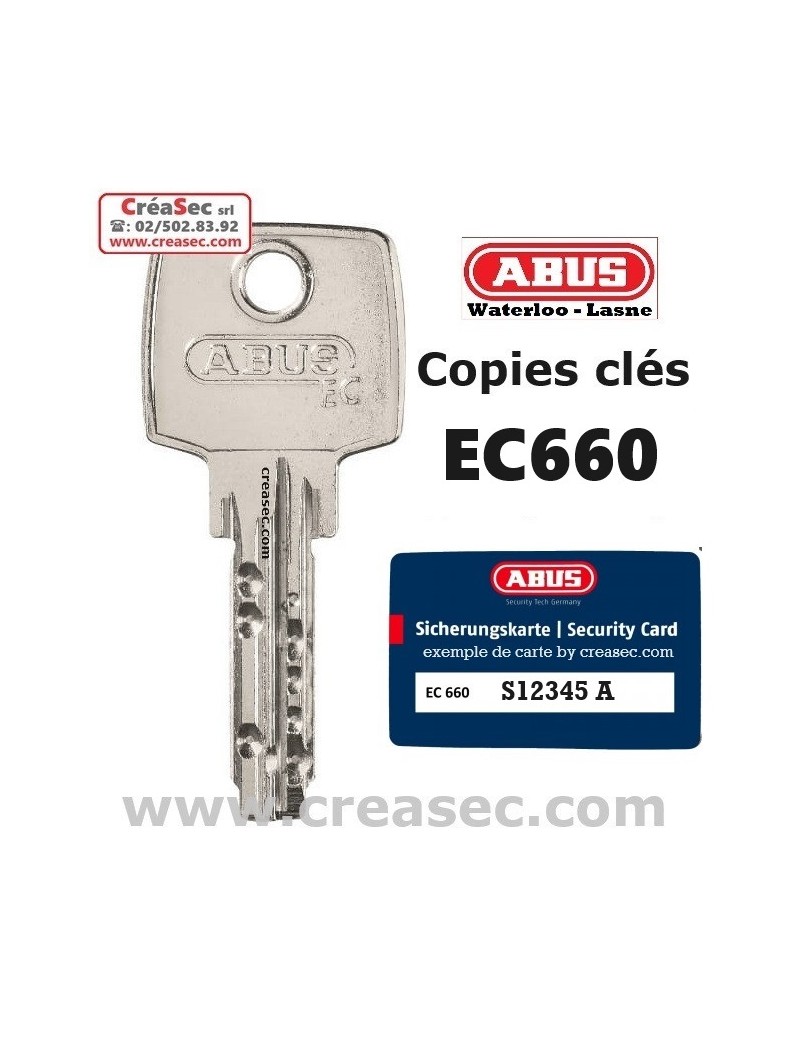 Faire une clé Abus EC660