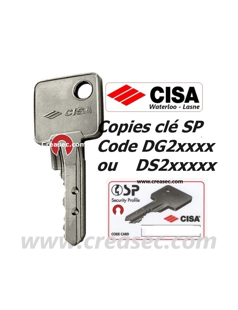 Faire une clé CISA SP