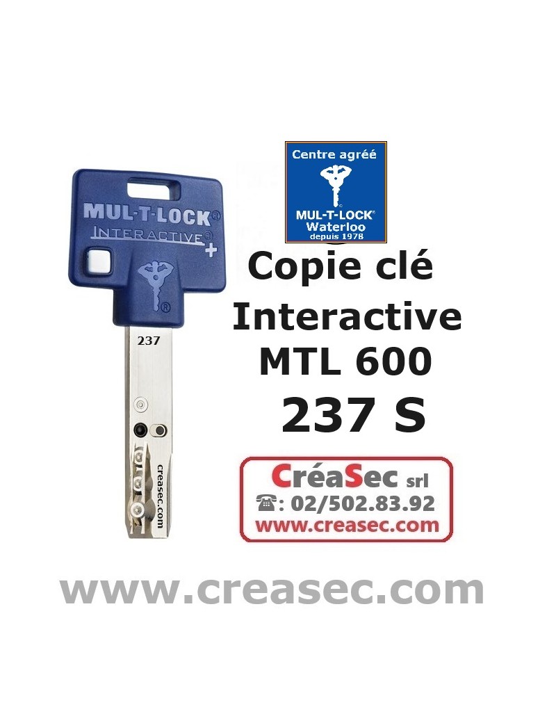 copie clé multlock interactive