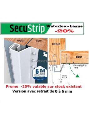 Secustrip pour ouvrant extérieur