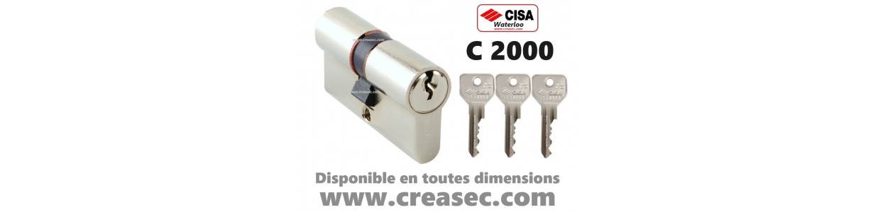 Cylindre Cisa C2000 en toutes dimensions